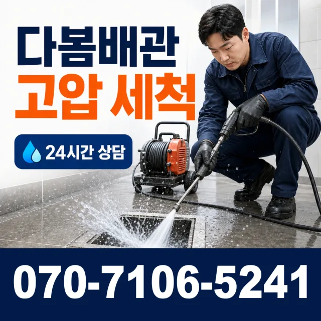 제주 서귀포시 마소물로 배관뚫기 상담 이미지 4